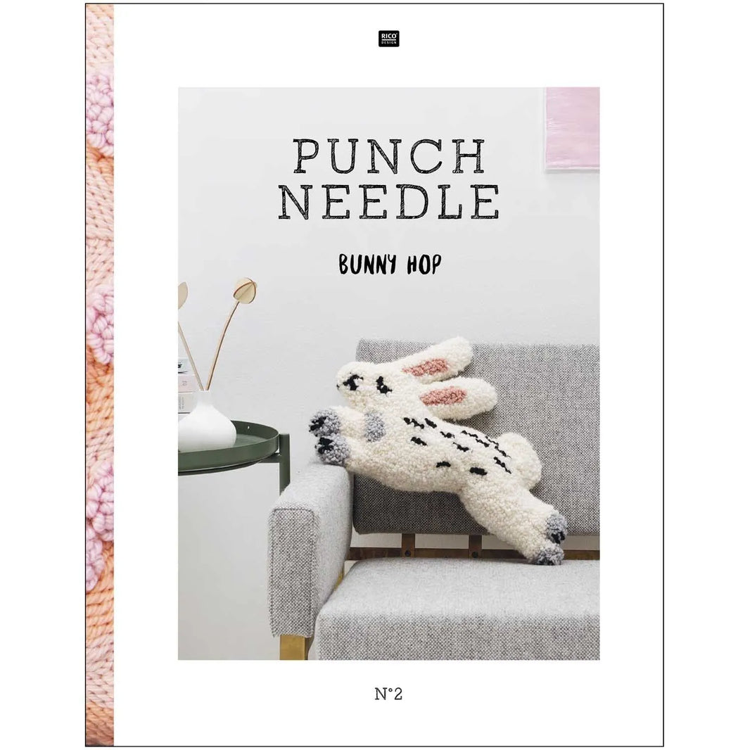 Rico Punch Needle book no. 2, Bunny Hop