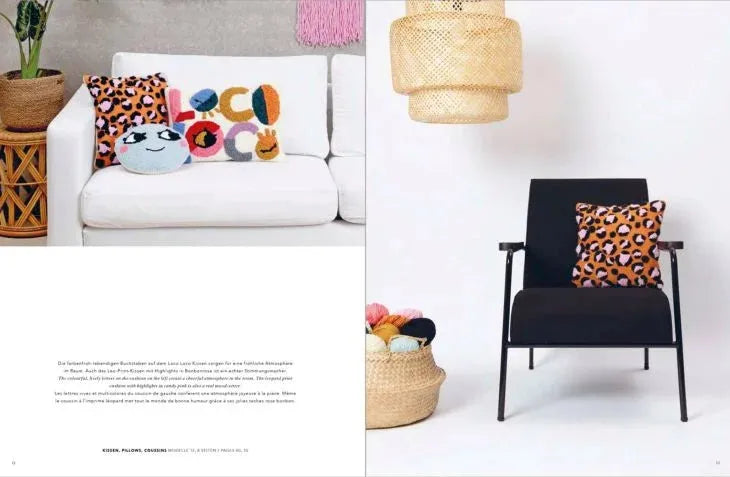 Punch-Needle-Buch Nr. 3 'Loco Loco' von Rico Design