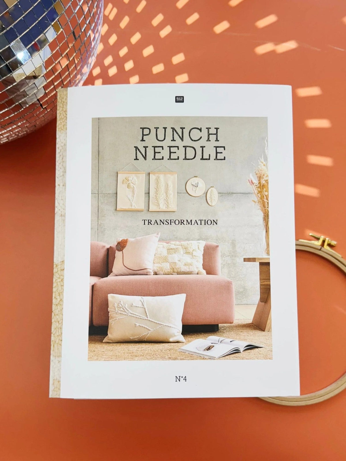 Rico Punch Needle book no. 4, open book