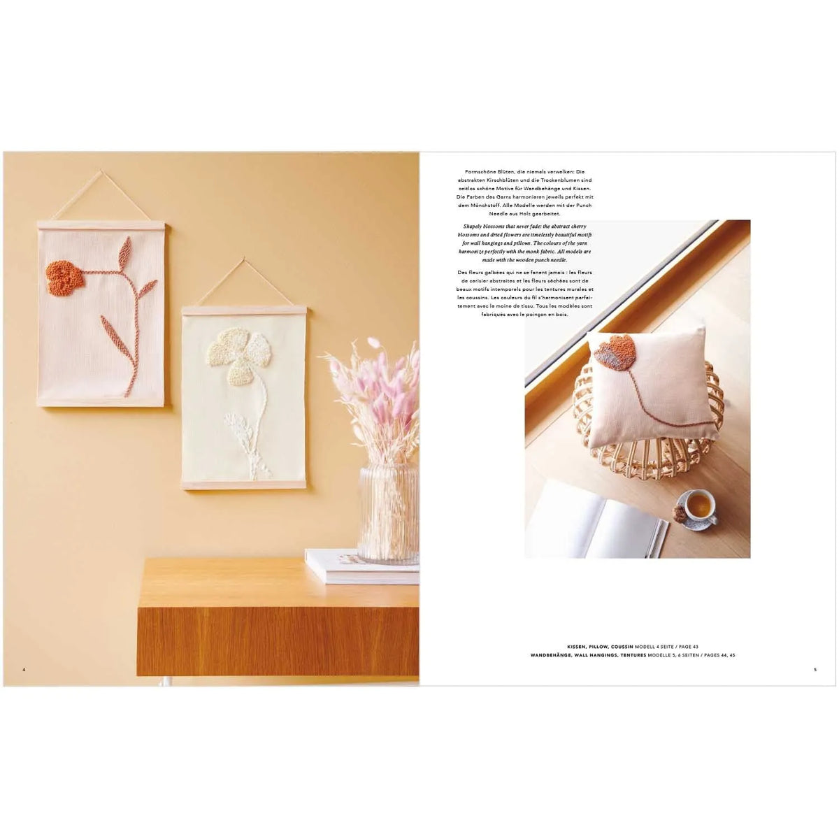 Rico Punch Needle book no. 4, pattern page