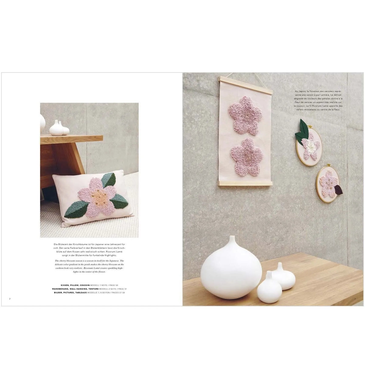 Rico Sakura Punch Needle book no. 5, project page