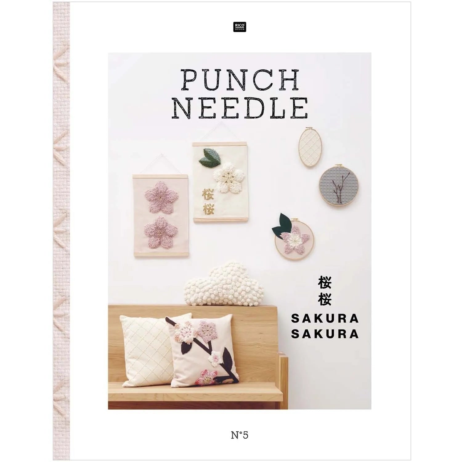 Rico Sakura Punch Needle book no. 5