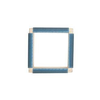 Oxford punch needle frame, mounted fabric