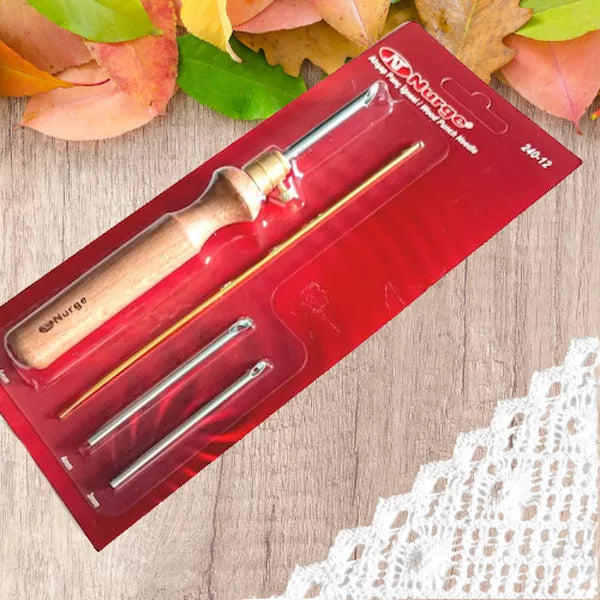 Nurge Punch-Needle-Set Large, Bestandteile