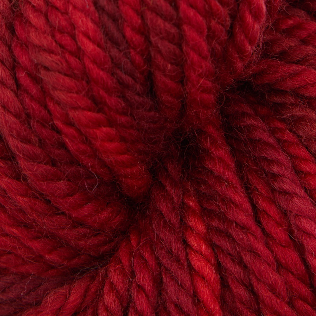 Variegated punch needle rug yarn skein in Barn, 110g