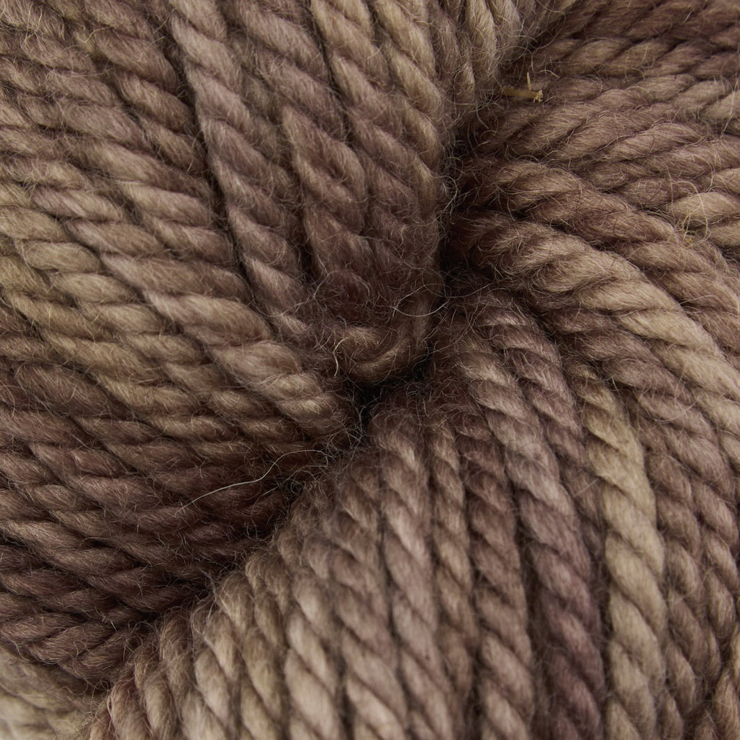 Variegated punch needle rug yarn skein in Baby Bear, 110g