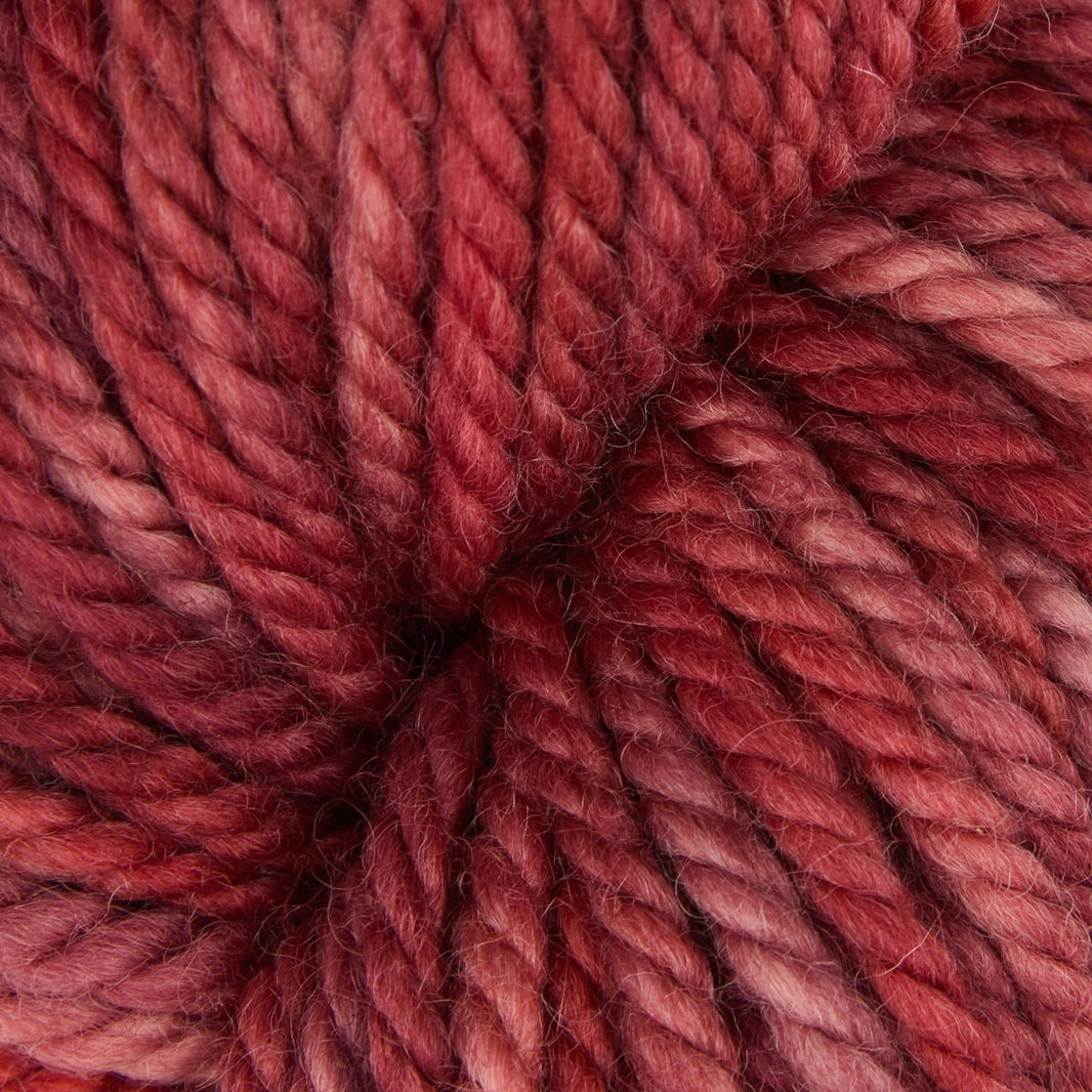 Variegated punch needle rug yarn skein in Barbara Rose, 110g