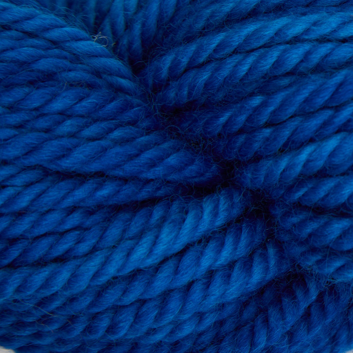 Variegated punch needle rug yarn skein in Blue Ribbon, 110g