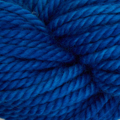 Variegated punch needle rug yarn skein in Blue Ribbon, 110g