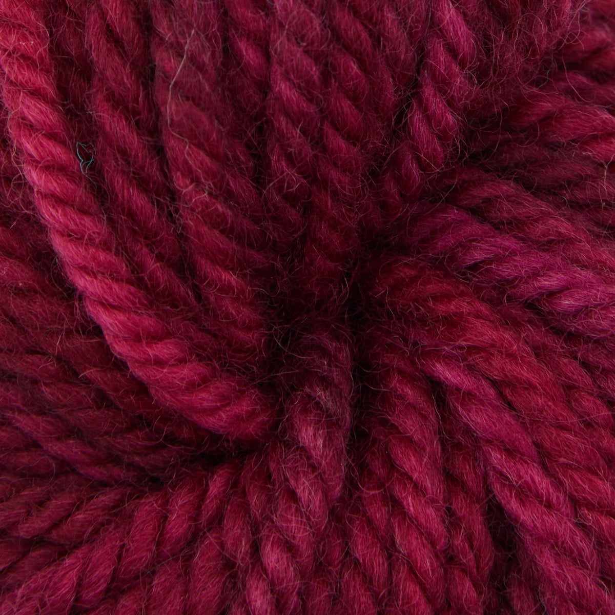 Variegated punch needle rug yarn skein in Black Raspberry, 110g