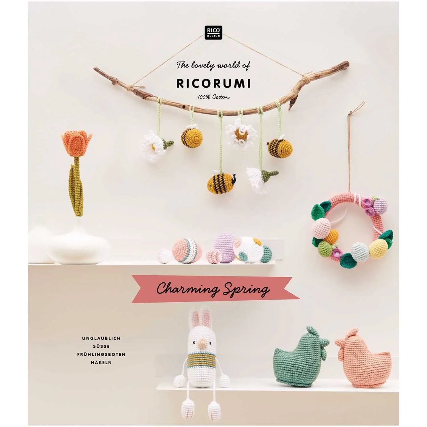 Ricorumi Charming Spring Häkelheft auf Deutsch