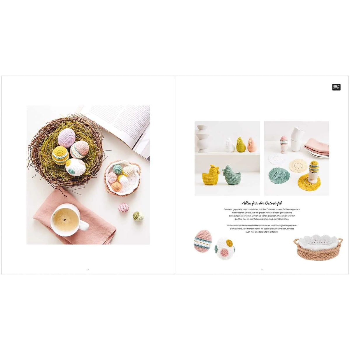Ricorumi Charming Spring Häkelheft auf Deutsch