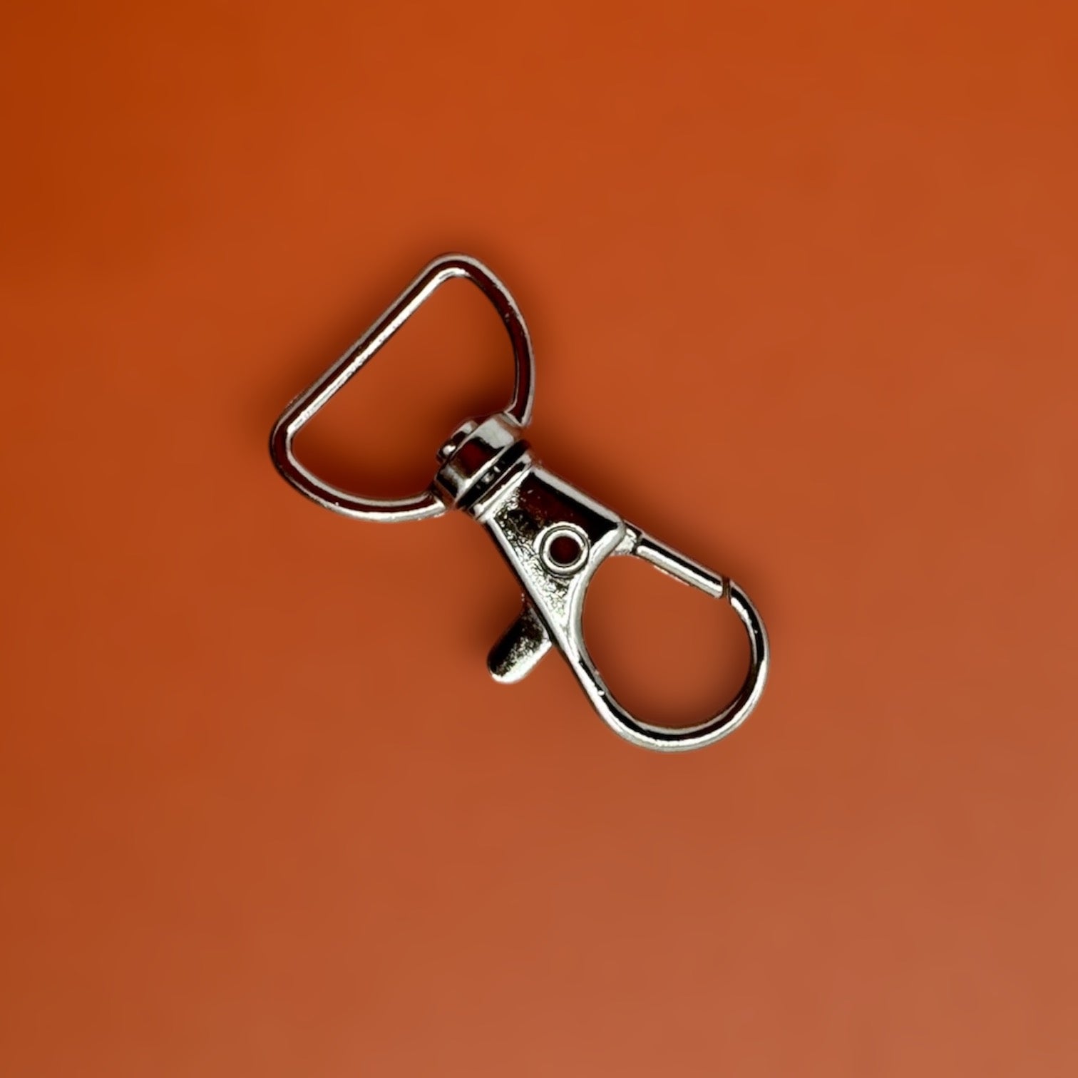 Drehbarer Karabiner in D-Form, 4cm