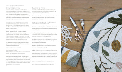 Rug Hooking with Wool Strips - english - Katie Kriner - Schiffer Publishing