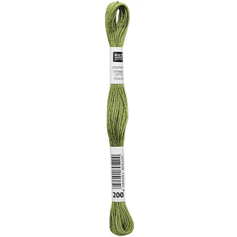 Stranded Cotton Mouliné - (8m) - Rico Design - 299 Colours