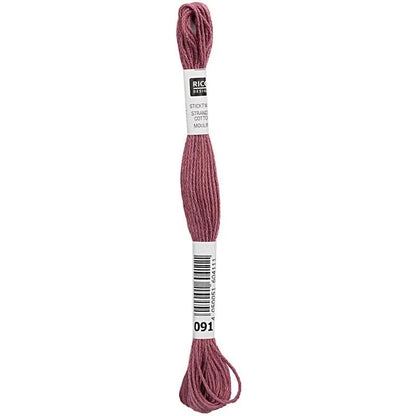 Stranded Cotton Mouliné - (8m) - Rico Design - 299 Colours