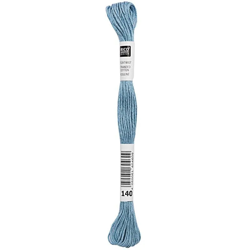 Stranded Cotton Mouliné - (8m) - Rico Design - 299 Colours