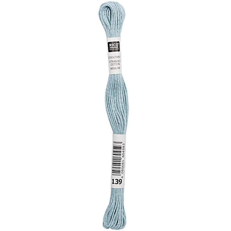 Stranded Cotton Mouliné - (8m) - Rico Design - 299 Colours