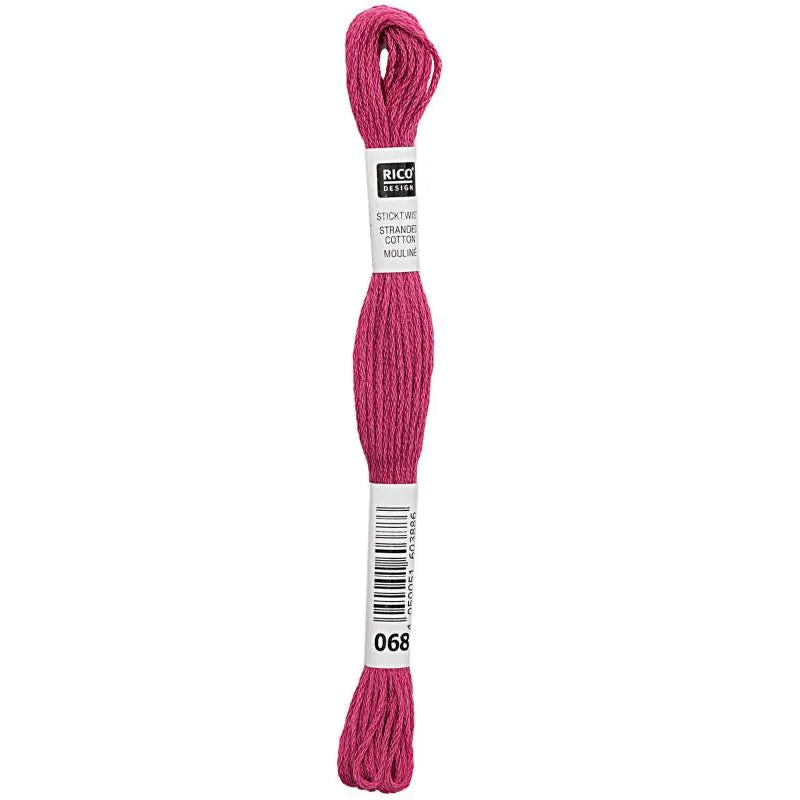 Stranded Cotton Mouliné - (8m) - Rico Design - 299 Colours