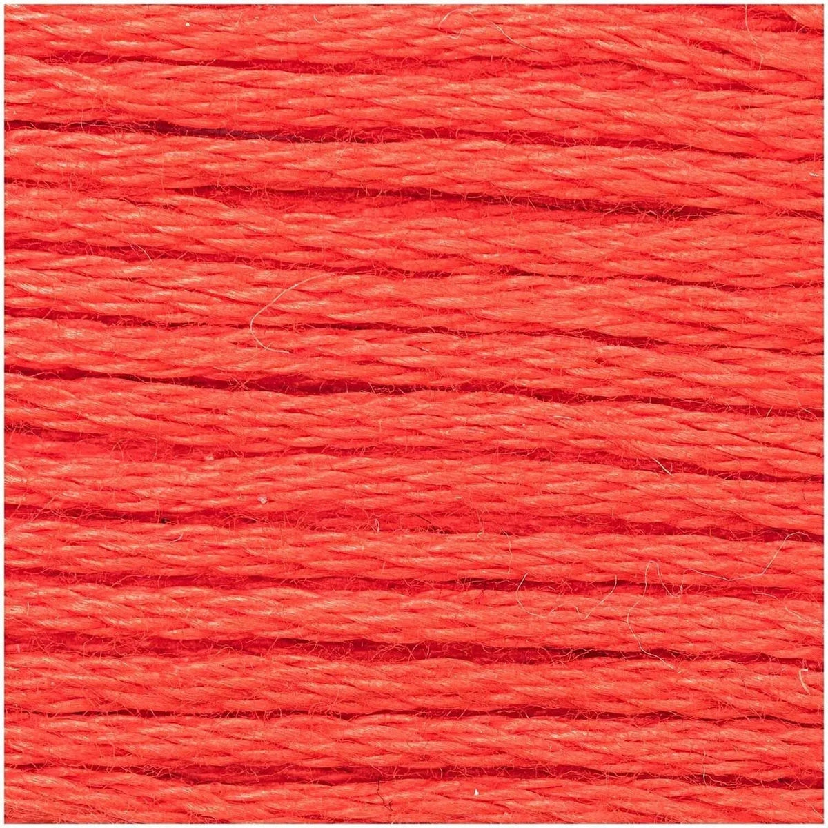 Rico stranded cotton floss skein in a vivid colour