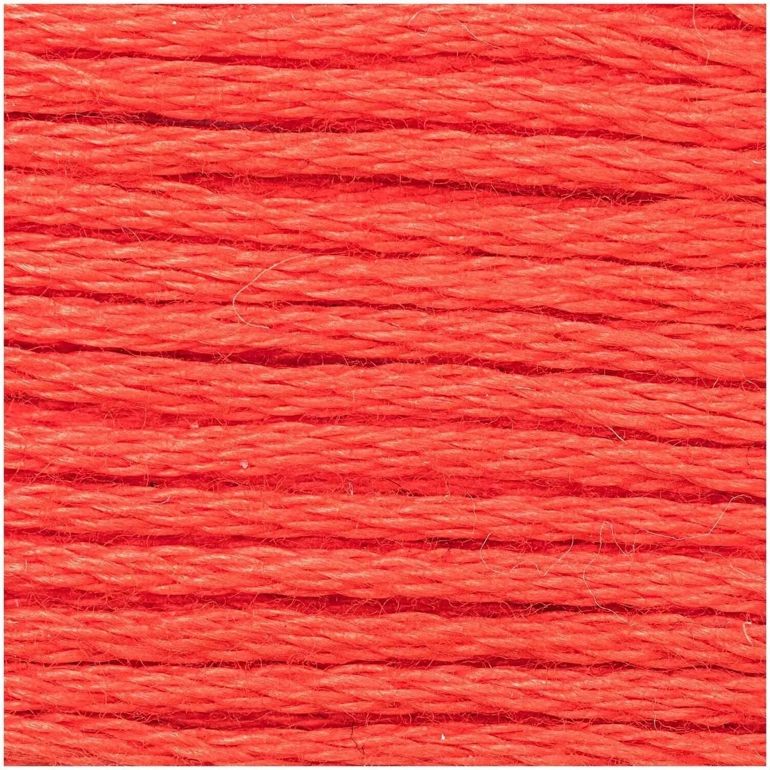 Rico stranded cotton floss skein in a vivid colour