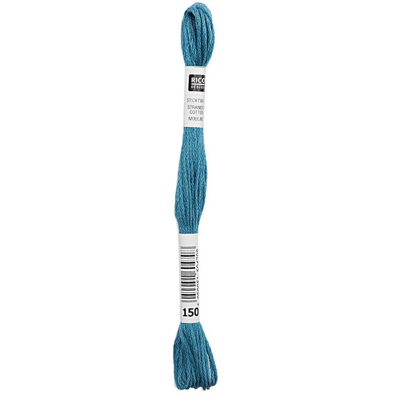 Stranded Cotton Mouliné - (8m) - Rico Design - 299 Colours