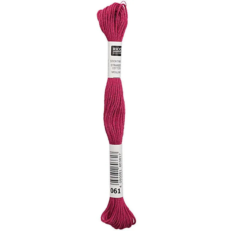 Stranded Cotton Mouliné - (8m) - Rico Design - 299 Colours