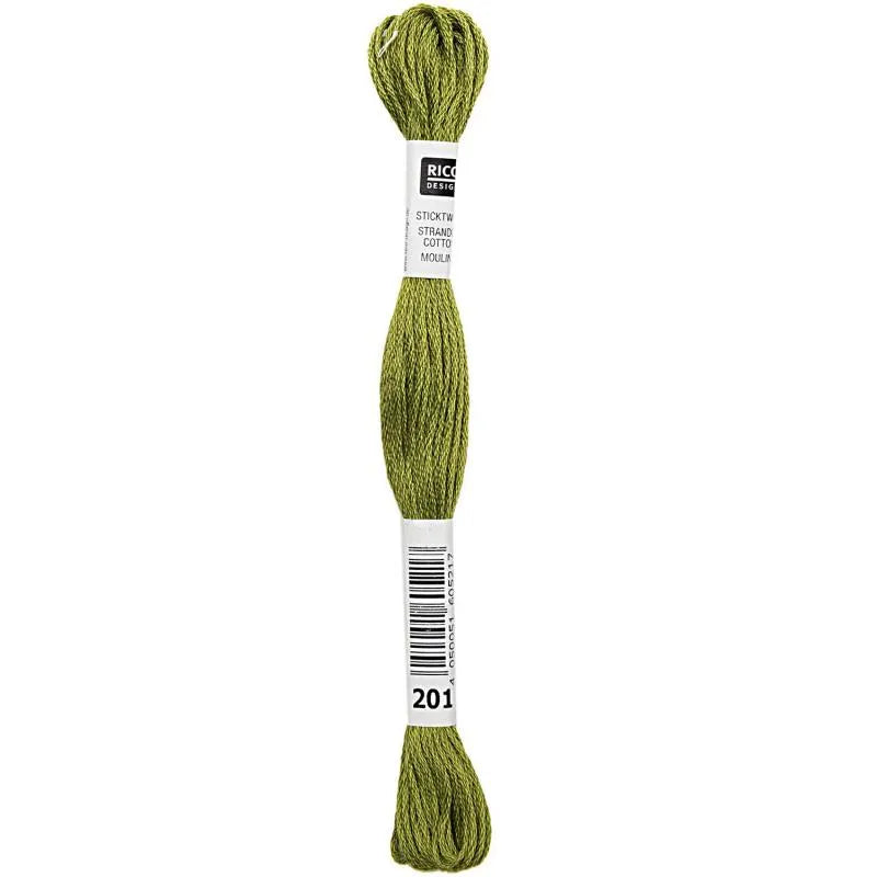 Stranded Cotton Mouliné - (8m) - Rico Design - 299 Colours
