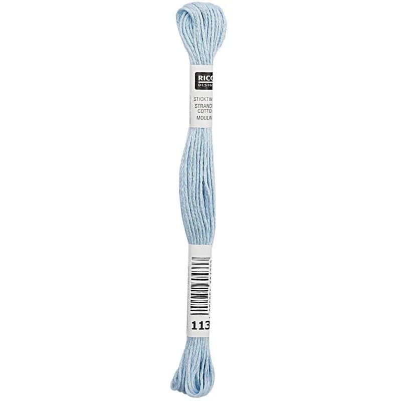 Stranded Cotton Mouliné - (8m) - Rico Design - 299 Colours
