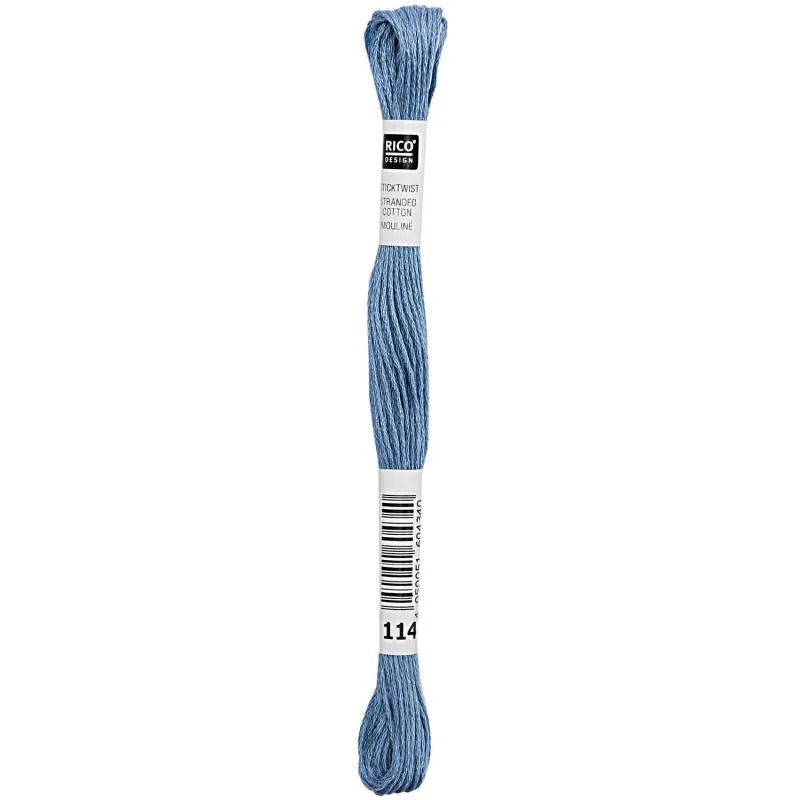 Stranded Cotton Mouliné - (8m) - Rico Design - 299 Colours
