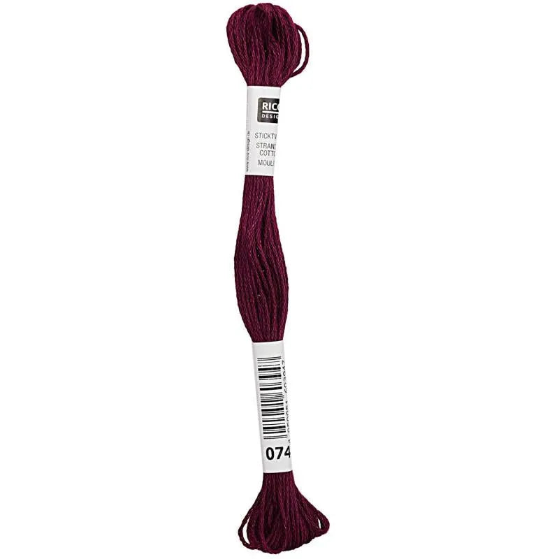 Stranded Cotton Mouliné - (8m) - Rico Design - 299 Colours
