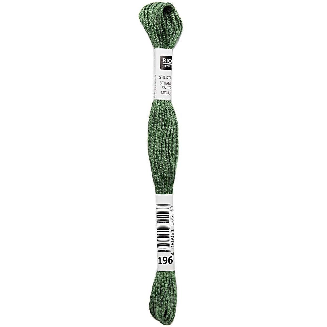 Stranded Cotton Mouliné - (8m) - Rico Design - 299 Colours