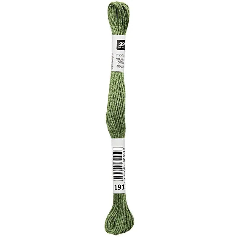 Stranded Cotton Mouliné - (8m) - Rico Design - 299 Colours