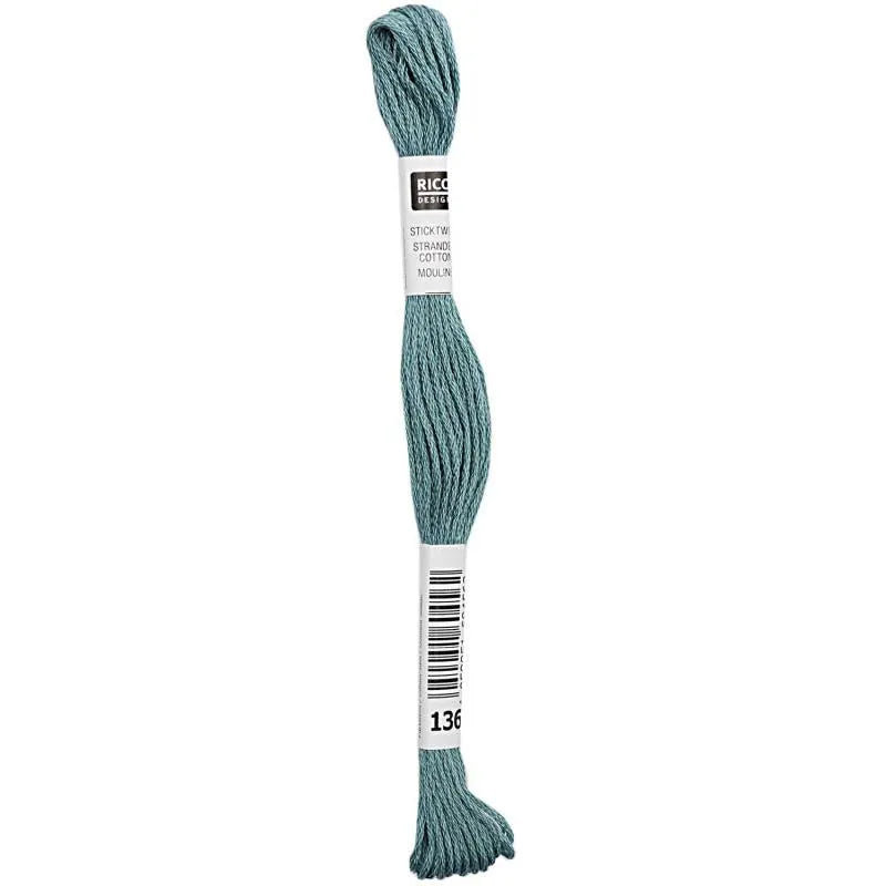 Stranded Cotton Mouliné - (8m) - Rico Design - 299 Colours