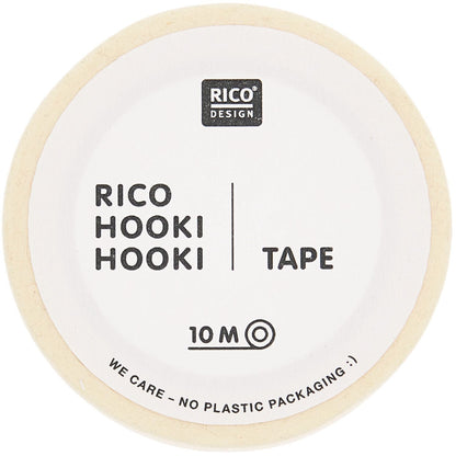 Rico Hooki rug tape, close-up of the adhesive side