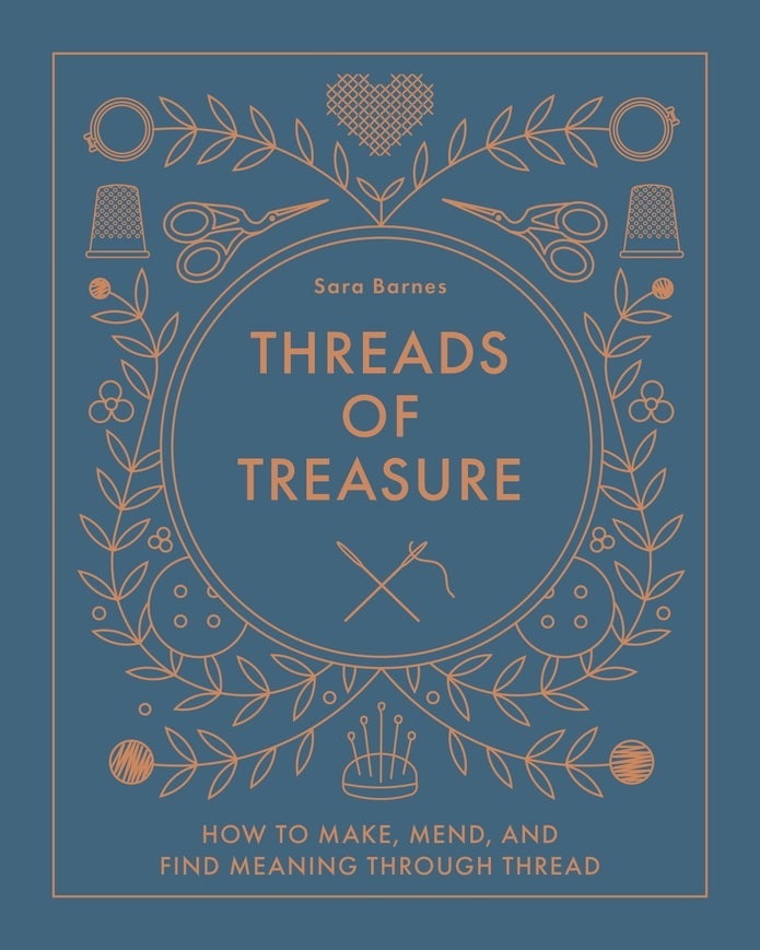 Threads of Treasure - Stickbuch - english - Sara Barnes - Schiffer Publishing