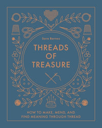 Threads of Treasure - Stickbuch - english - Sara Barnes - Schiffer Publishing