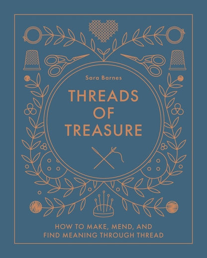Threads of Treasure - Stickbuch - english - Sara Barnes - Schiffer Publishing