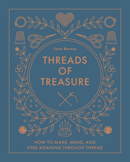 Threads of Treasure - Stickbuch - english - Sara Barnes - Schiffer Publishing