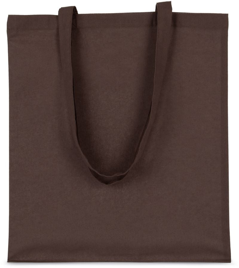 Kimood Stofftasche in Schokobraun, 38x42cm