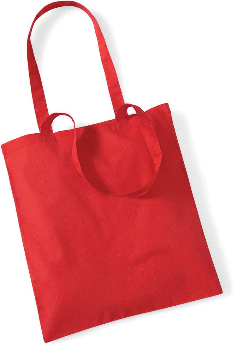 Westford Mill Bag for Life tote in bright red