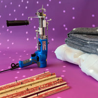 AK-V cut pile tufting starter set with premium cloth