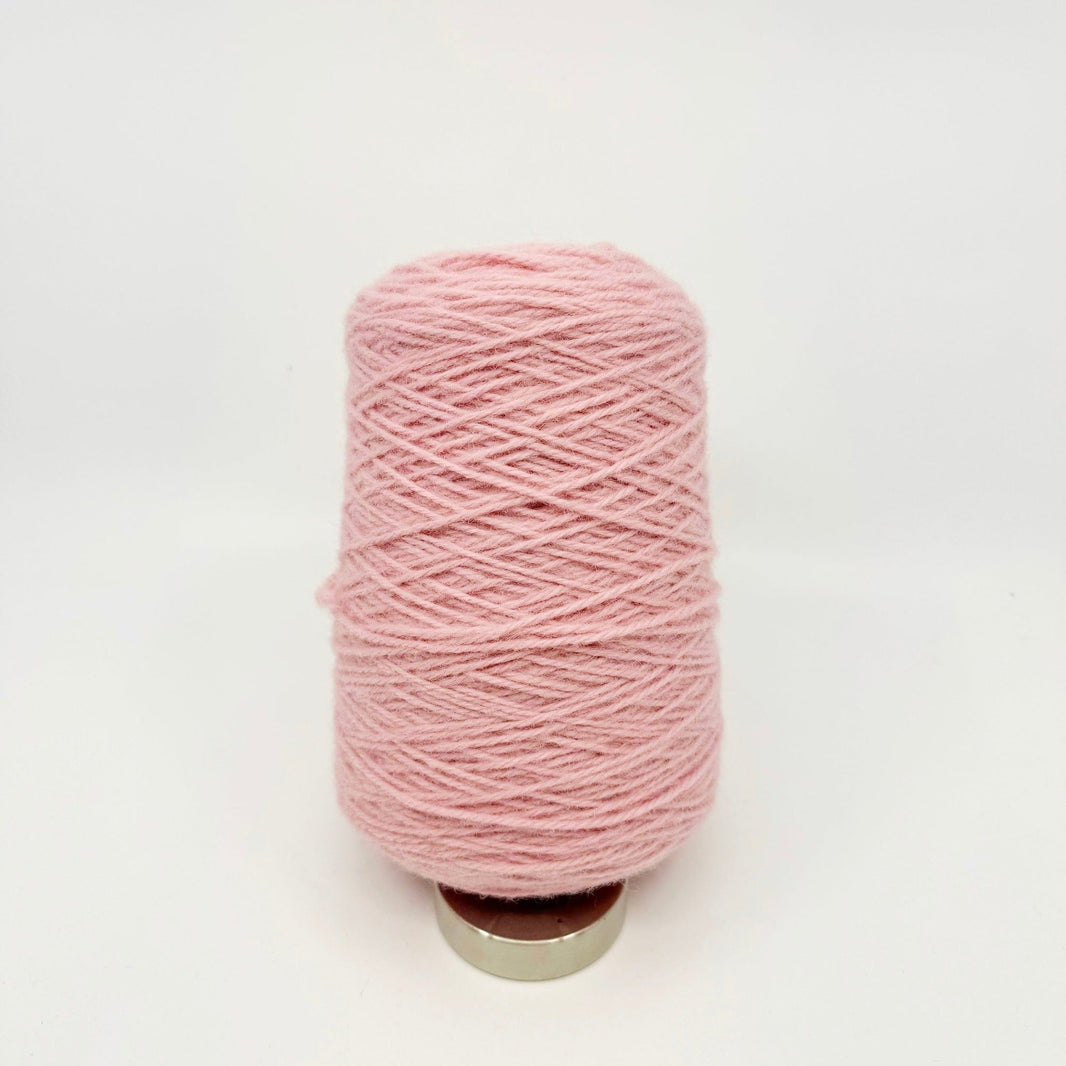 Tufting wool cone in a cool colour shade