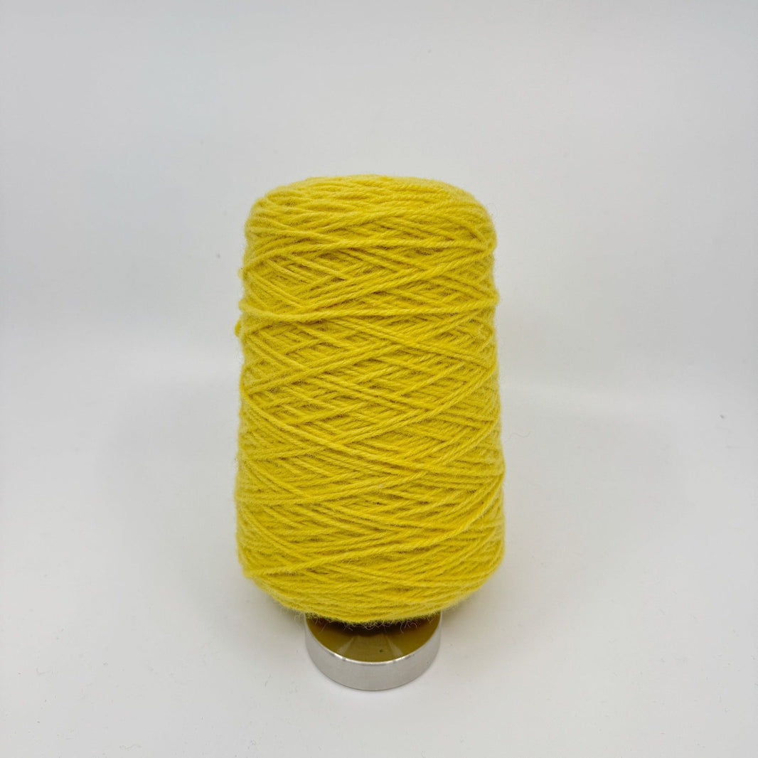 Tufting wool cone front view, NZ wool