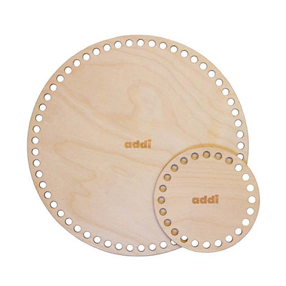 Addi Shapes runder Holzboden für Häkelkörbe