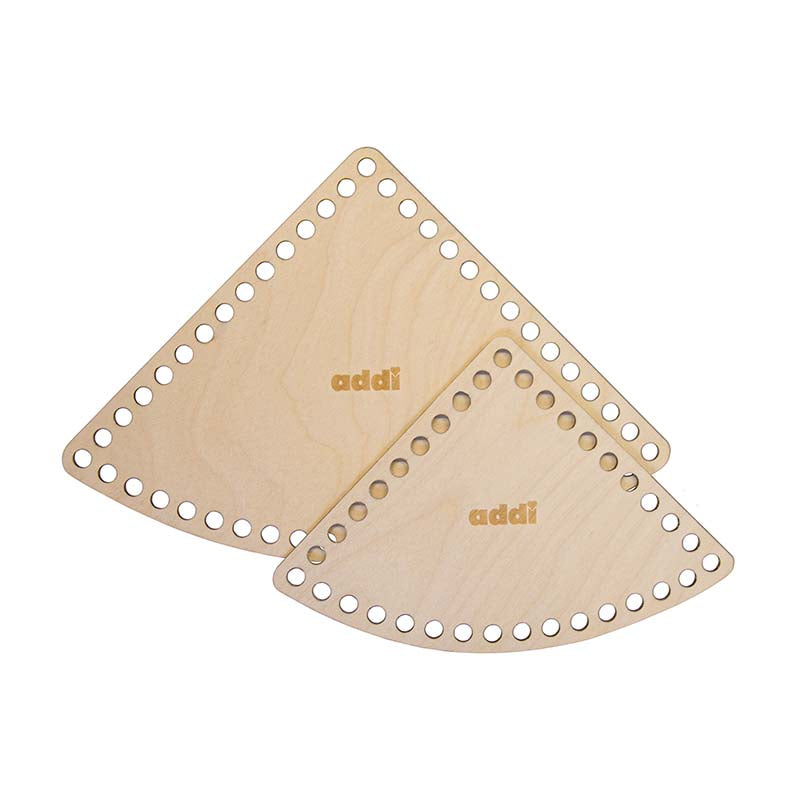 Addi Shapes dreieckiger Holzboden für Häkelkörbe