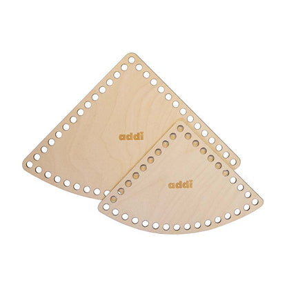 Addi Shapes dreieckiger Holzboden für Häkelkörbe