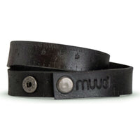 Handgelenk-Wickelmaßband - Leder - Fibi - black - muud