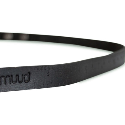 Handgelenk-Wickelmaßband - Leder - Fibi - black - muud
