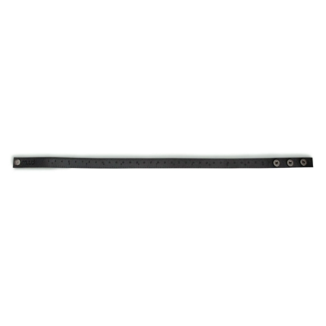 Handgelenk-Wickelmaßband - Leder - Fibi - black - muud